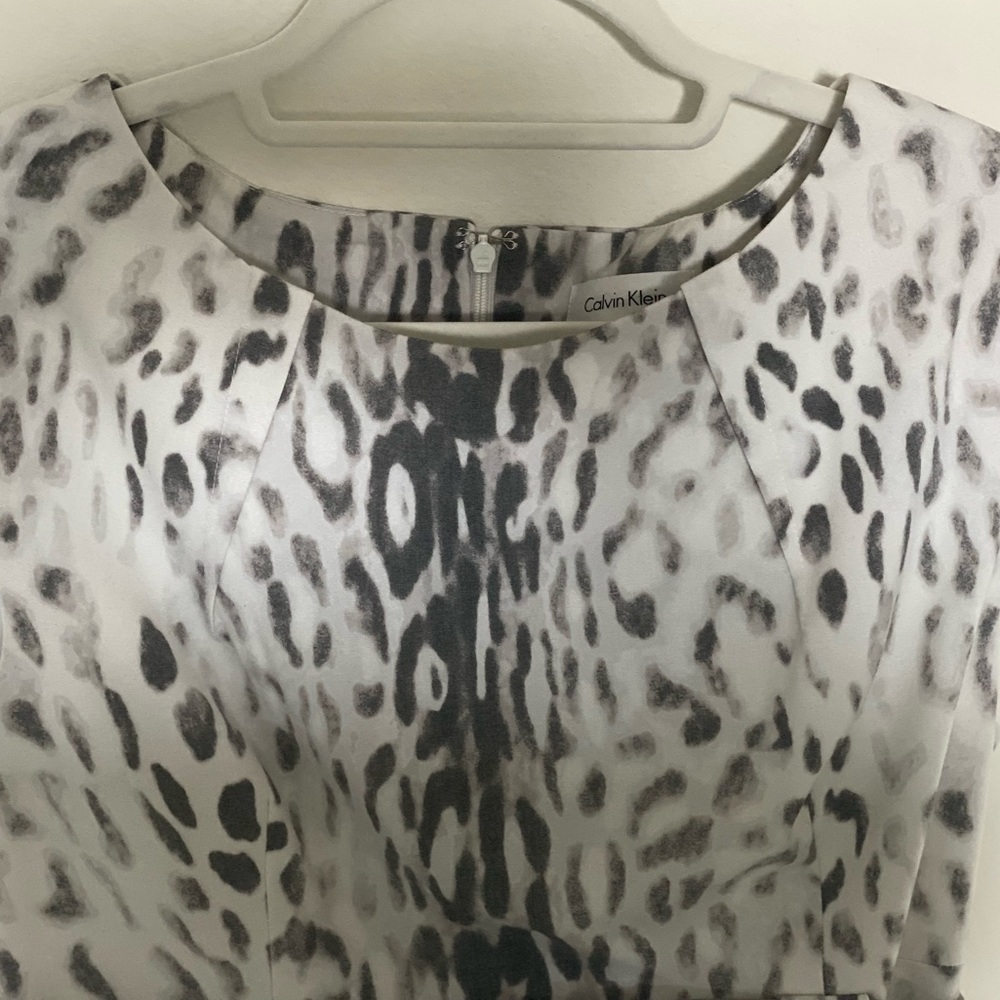 Calvin Klein Animal Print Dress - Picture 5 of 5